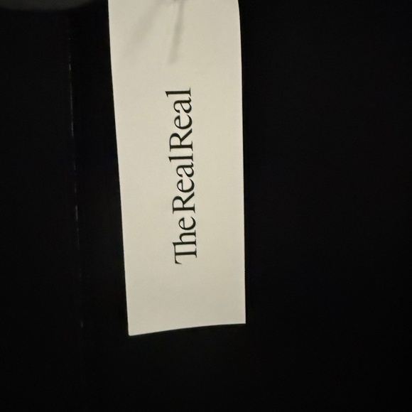 Vince Designer Black Shift Dress | Size 4  | Subtle Front Slit 🖤🤍 - Picture 7 of 7